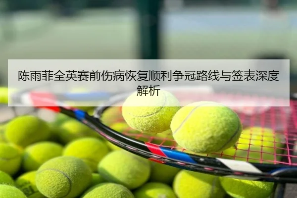 陈雨菲全英赛前伤病恢复顺利争冠路线与签表深度解析